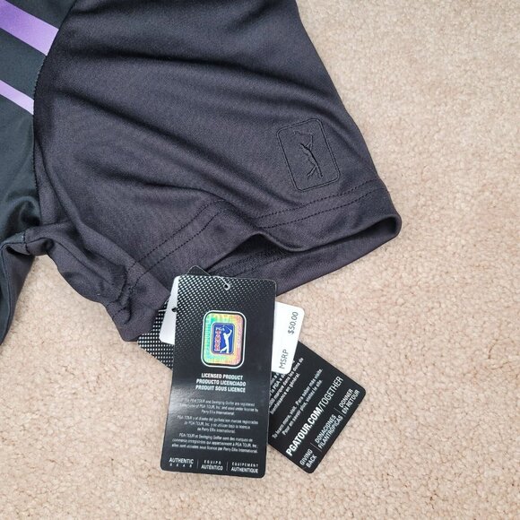 PGA Tour Mens T Shirt Sz XXL Black TTG Short Sleeves Sport Clothing NWT - Picture 6 of 6